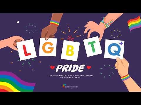 LGBTQ Pride Animated Slides in PowerPoint