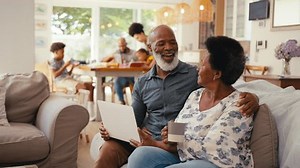 Senior Couple Home Looking Laptop Together Stock Footage Video (100% Royalty-free) 1104645807 | Shutterstock