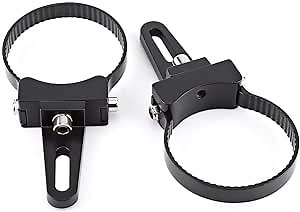 Tube Bracket Clamp, 1"-3" Aluminum Tube/Roll Bar Mount Bracket Clamps Holder LED Car Truck Off Road Work Light (3Inch)