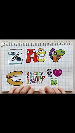 Alphabet Legend Series Sticker DIY~#alphabet #diy #sticker #toys