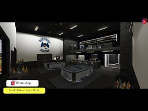 FiveM Bikers Club House | FiveM Bikers MLO #fivem #clubhouse