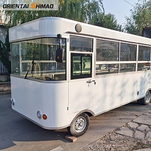 [Hot Item] Perfect Mobile Catering Van, Bus Type Snack Food Truck