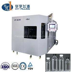 [Hot Item] Cold/Hot Filling Bottles Stretch Blow Molding Plastic Blowing Machine with Air Compressor