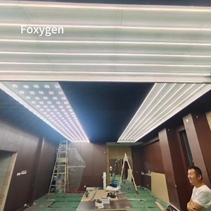 The customer has adjusted the lighting fixtures from T5 to diffused...