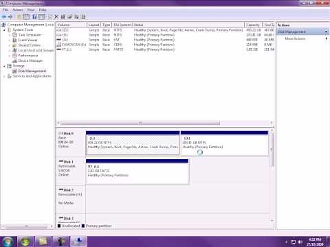 partitioning your hard drive using vista and windows 7 built in partitioning app