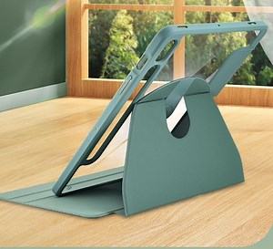 [Hot Item] 360 Degree Rotating Leather Tablet Cover Case for Samsung Galaxy S8 iPad PRO 12.9 Inch 2018/2020/2021/2022 Cover