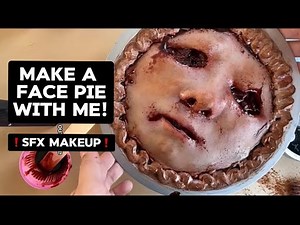 Make a Face Pie with Me! | DIY Fake Pie | Horror Themed