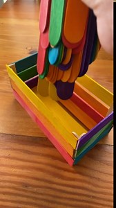 Colored Popsicle Sticks for Crafts, Large Colored Craft Sticks, Pack of 500, Each Stick 6" Long x 3/4" Wide, by Woodpeckers
