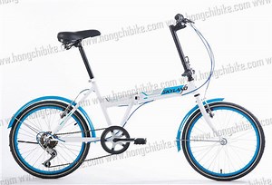 [Hot Item] 20" Foldable Lightweight Bicycle with Small Wheels Adult Folding Mini Bike