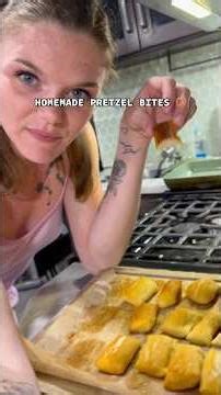 Homemade pretzel bites! 🥨 #pretzelbites #recipes #pretzelbiterecipe #rvbaking #rvlife