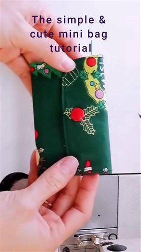 198K views · 2.2K reactions | The simple & cute mini bag tutorial #sewinglovers #easytolearn #handbaglovers #Bags #baglover #bag #baglovers #SEEWING #handmade #LOVESEWING #tutorialreels #sewing #sewinghack #sewingtutorial #sewinglove #craftingfun #howtosew #tailor #handmadecrafts #trending #selfimprovementdaily #diycrafts | All Girls' Things | Facebook