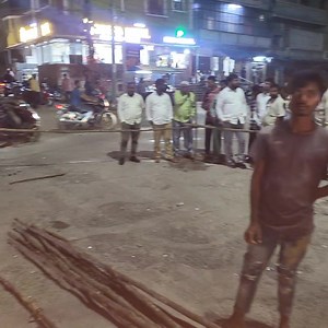 Hakeempet Salar Bridge Improvement Work Started Under Nanal Nagar Division !!! On the successful representation of AIMIM Prez Barrister Asaduddin Owaisi Sahab. The Hakeempet Salar Bridge Junction Development Work was started today. This is 70 lakh project which includes: 1) Central island ( round about) 2) Median strip 3) Decorative lights lamps 4) Greenery All the encroachments would be removed to develop the Salar Bridge Junction into 140 ft road, bringing relief to the commuters. On the Instr
