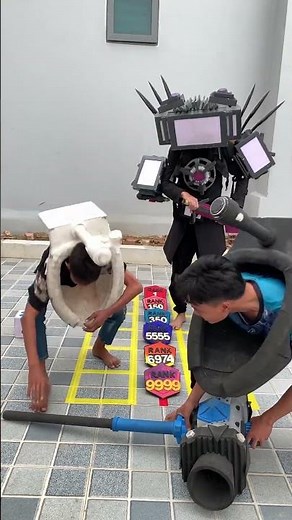 skibidi couple play dirty in dice game and the ending#skibiditoilet #skibidi #cameraman #tvman