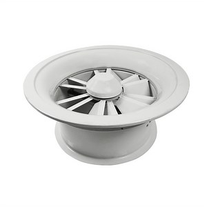 [Hot Item] White Supply and Exhaust Air Round Ceiling Swirl Diffuser for AC