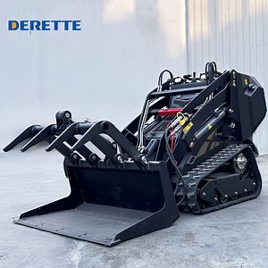 [Hot Item] CE EPA Track Loader Front Skid Steer Crawler Loader with Track Bucket Front Attachments