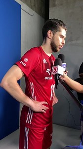 Aleksander Sliwka of Poland after sweep of Japan. Sliwka finished with 11 points. #VNL2023 | via Melo Fuertes STORY: https://sports.inquirer.net/518190/vnl-poland-closes-show-with-resounding-win-over-japan | Inquirer Sports