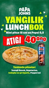  Lanchboks atigi 40 000 so'mga!﫢 Maktab kunlari yaqinlashmoqda,...