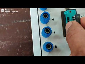 Analog and Digital electronics basic experiment