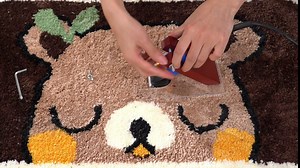 Tufting Shearing Guide for 200W Carpet Trimmer Rug Trimmer Rug Clippers, Tufting Supplies, Carpet Trimmer Bracket for Keeping Rugs Flat, A Must for Tufting Man