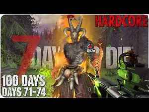Demons & bosses EVERYWHERE! INSANE t5s & Base Work! 100 days in HARDCORE Asylum Mod!