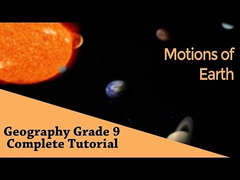 Geography Grade 9: Motions of Earth - Rotation | Effects of Rotation of Earth | Chapter 03 | Part 01