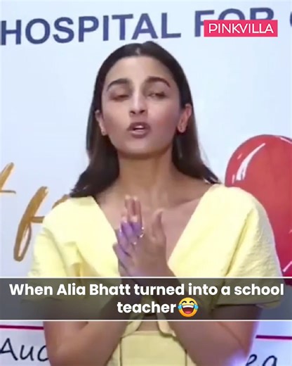 17K views · 98 reactions | Throwback to when Alia Bhatt turned into a school teacher ❤ #pinkvilla #bollywood #aliabhatt | PinkVilla | Facebook