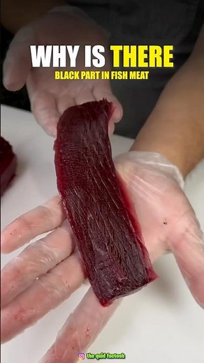 Why is there black part in fish meat #trendingfacts #facts #solublefibre #animalfat