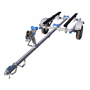 [Hot Item] Aluminium Lightweight Folding Canoe Kayak Inflatable Boat Trailer for Sale