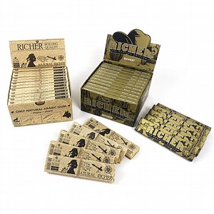 [Hot Item] Kingsize Slim 100% Natural Organic Gum Transparent Cellulose Rolling Paper