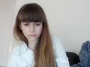 Strip and masturbation on a webcam