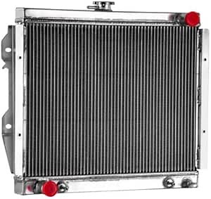 Aluminum Radiator for 1984-1995 Toyota 4 Runner 4Runner Pickup SR5 2.4 L4, 3 Row Radiators 1985 1986 1987 1988 1989 1990 1991 1992 1993 1994 84 85 86 87 88 89 90 91 92 93 94 95