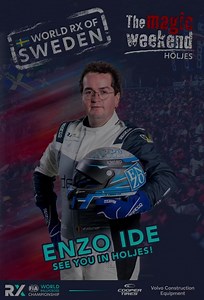 Enzo Ide is leading in RX1 EuroRX category before #MagicWeekend. See you soon all Belgian Fans! 🇧🇪🇸🇪 | Höljes RX