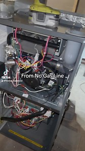 Worked on a new furnace install today. 🥵 I was in charge of building a new gas line. 🙄 we barely did that in class , but busted it out with NO leaks and the work was clean . 🧽 Super proud moment . 😌 #hvac #hvaclife #hvactechnician #lesbians #therealholliwood #studs #studsofinstagram #tiktok #reels #handy #handyholli #sss #tools | The Real Holliwood