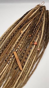 Honey Blonde Crochet Dreadlocks: Kanekalon Synthetic Dreads - Etsy