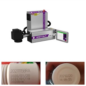 [Hot Item] UV Laser Coding for Food Bags and Pouches Precision Laser Marking for Plastic Bottles Caps