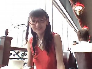Japanese Cutie In Public