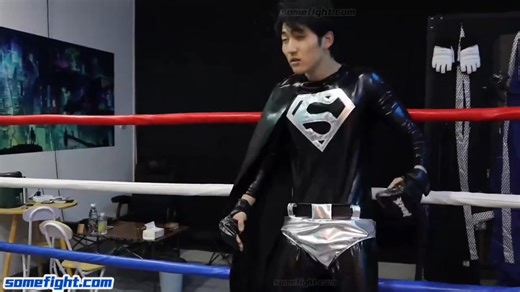 26 reactions | Superman Asian Duo Boxing #gutpunch | Mark Gut Punch | Facebook