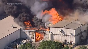 Chemical plant explosion in Illinois causes massive fire