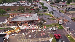 Aerial photos, videos show the destruction left by Sioux Falls tornado