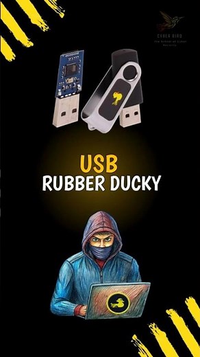 Think That USB Is Safe? Meet Rubber Ducky #cybersecurity #educationpurposeonly
