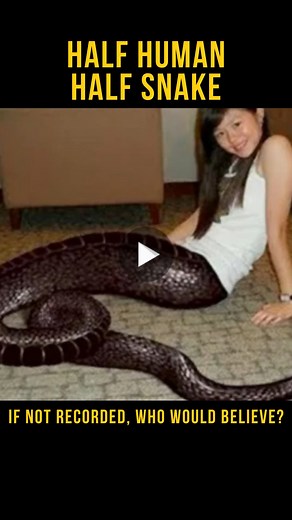 Half Snake Girl #reelsfb #reelsviral #reelsvideo | Nella Lovers Sejati