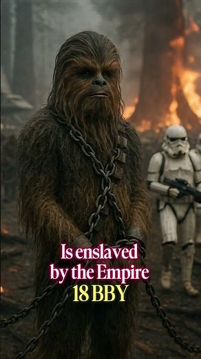 The Evolution of Chewbacca 🐾Star Wars Then & Now