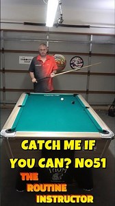 Catch me if you can? no51 #8ballpool #trickshot #cuesports #snooker