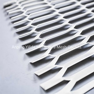 [Hot Item] 2mm Plate Aluminum Expanded Cladding Decorative Mesh Metal Screen