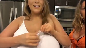 Yungfreckz gets her large breasts measured