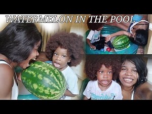 WATERMELON 🍉 COCOMELON POOL PARTY/ PLAY WITH KIDS #cocomelon #poolparty #kids