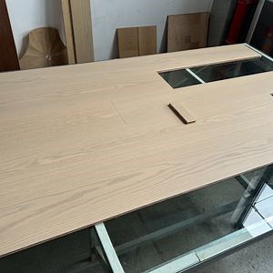 [Hot Item] 18mm Natural Engineered Timber Flooring White Brushed Hardwood Engineered Flooring Stained Finished Luxury Villa White Oak Floor