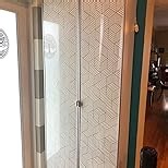 Livebor Gold Peel and Stick Wallpaper Geometric Hexagon Wallpaper Peel and Stick 17.7inch x 78.7inch Removable Wall Paper Modern Stripe Contact Paper Self Adhesive Decorative Shelf Liner