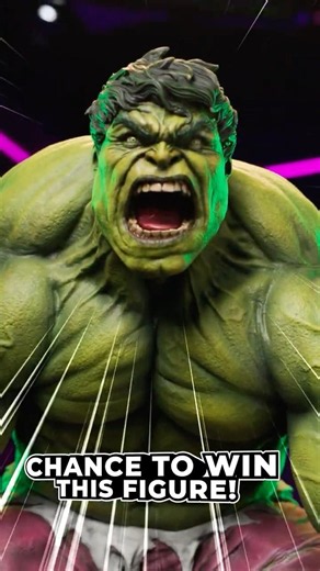 $895 Hulk Figure GIVEAWAY!