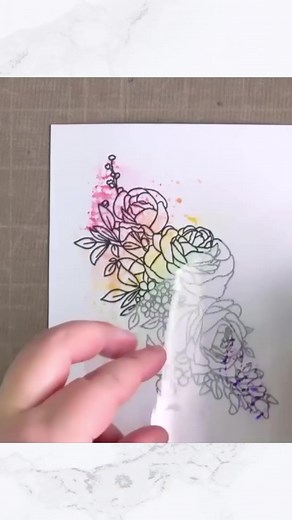 2.6K views · 42 reactions | Ink Smooshing with Brush Pens | Altenew | Facebook
